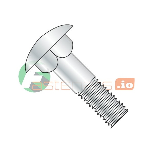 Newport Fasteners 3/4-10 x 13" Carriage Bolts/Partial Thread/Steel/Zinc/Partially Threaded/6" of Thread, 20PK 470853 - main